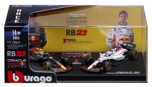 BURAGO 1/64 オラクル レッドブル レーシング RB21 2025 バーレーン