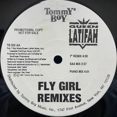 Queen Latifah / Fly Girl (Remixes) (12 Inch) - Vinyl Cycle Records