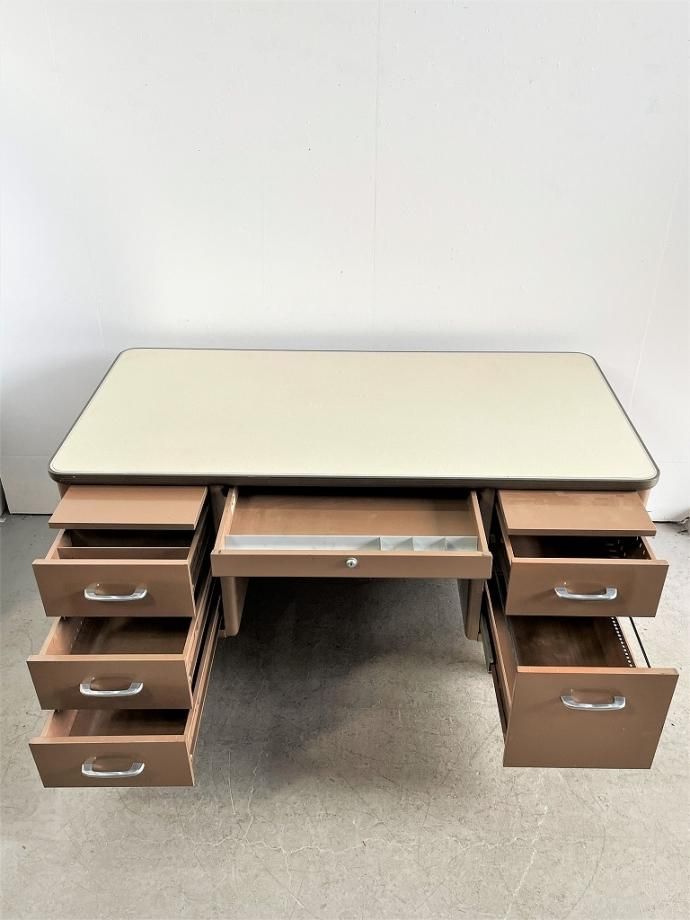 1960's All Steel社製 ヴィンテージ スチール デスク - アンティーク