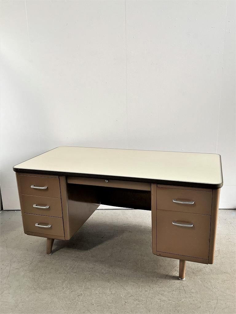 1960's All Steel社製 ヴィンテージ スチール デスク - アンティーク