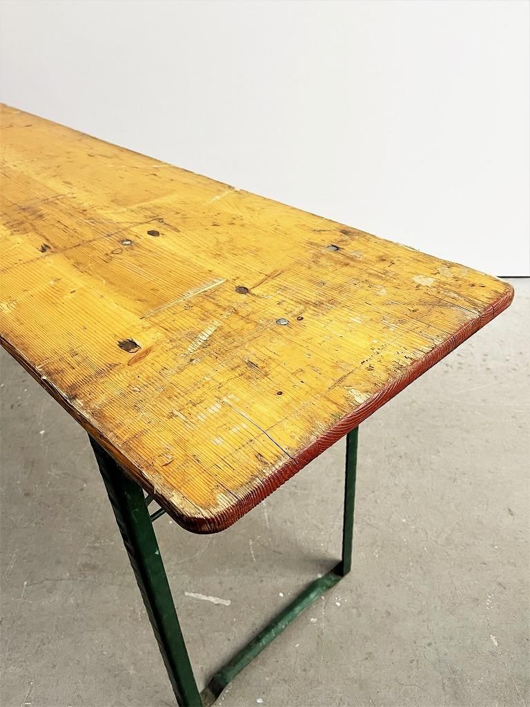 ヴィンテージ フォールディング ワークテーブル/作業台 - アンティーク