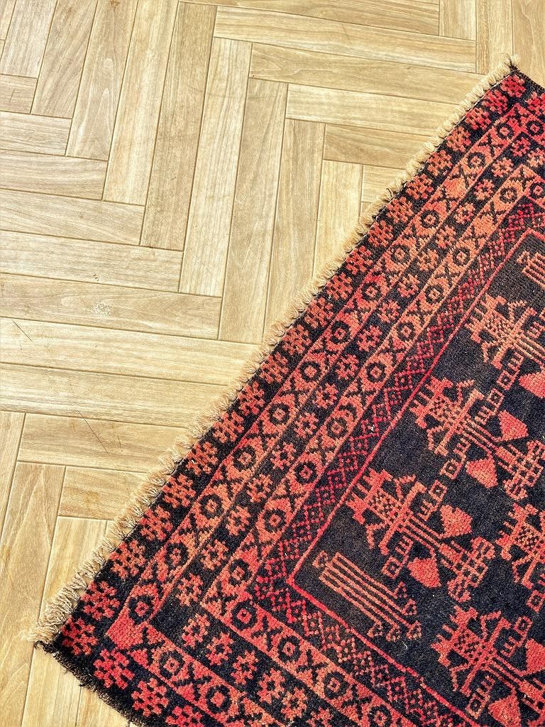 ☆ unza☆ ヴィンテージラグ トライバルラグ モロッコ ☆ unza