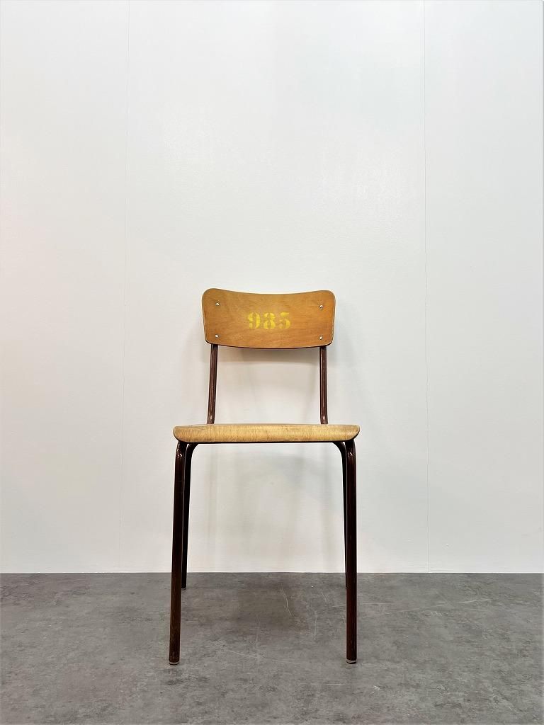 1960-70's ヴィンテージ ウッド スクールチェア - アンティーク