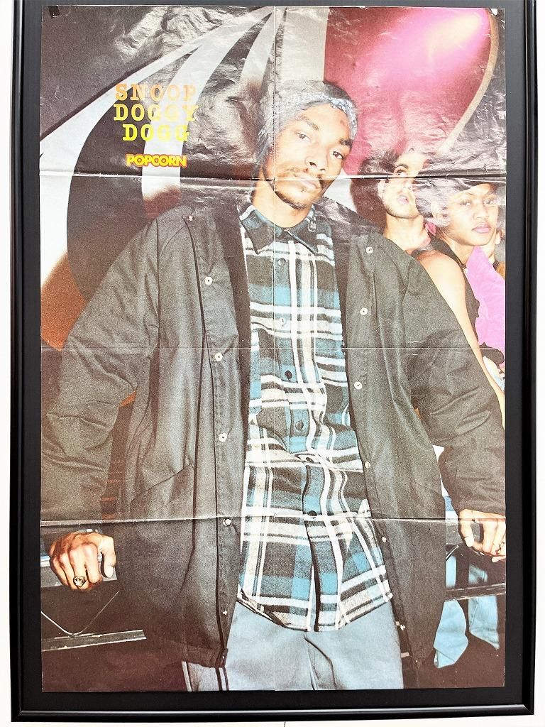 1990-2000's ”SNOOP DOGGY DOGG” 額入りポスター - アンティーク