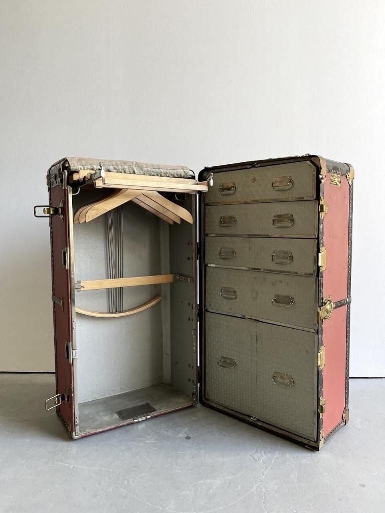 1920-30's Hartman社製 ヴィンテージ ワードローブトランク