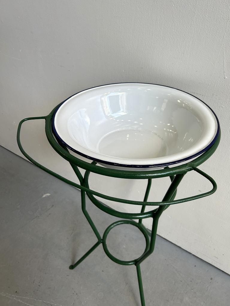 ヴィンテージ アイアン ウォッシュスタンド/洗面台 - アンティーク