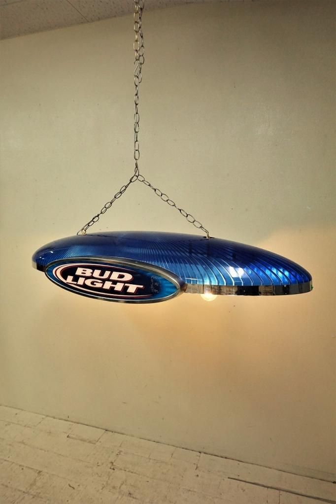 ヴィンテージ BUD LIGHT プールバーランプ - アンティーク、ビンテージ