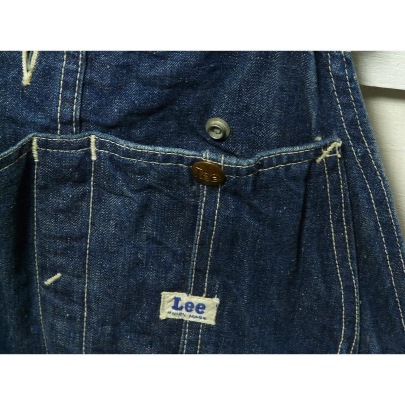 50's VINTAGE ヴィンテージ Lee JELT DENIM オーバーオール（91-SB