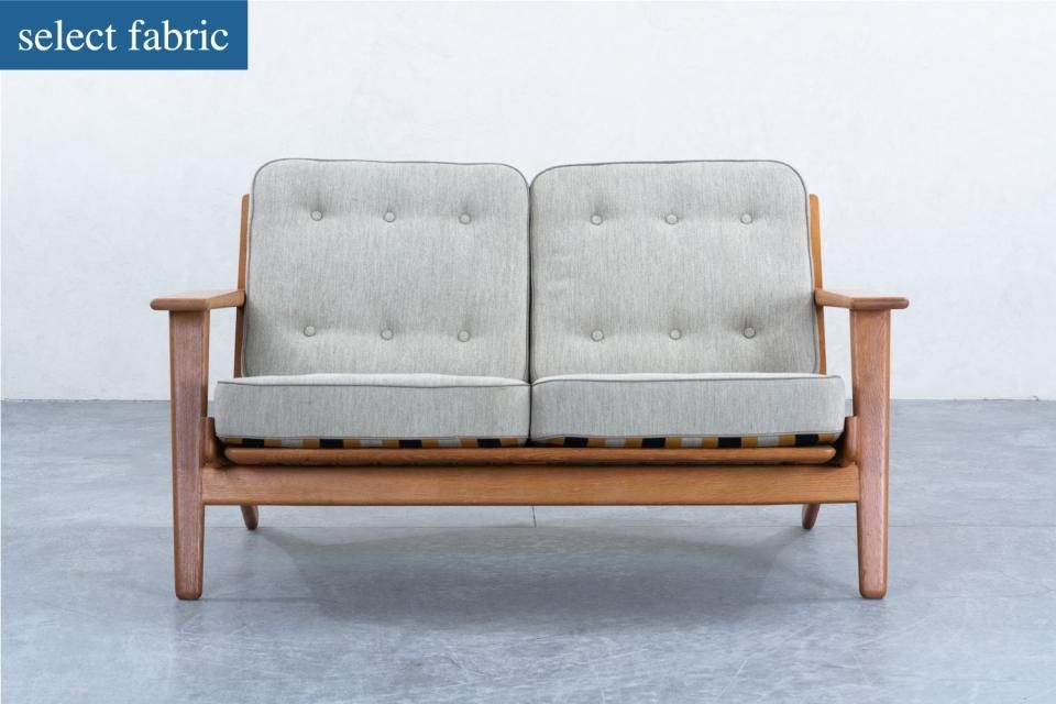 Hans J Wegner GE290 2シートソファ オーク | 北欧家具 haluta