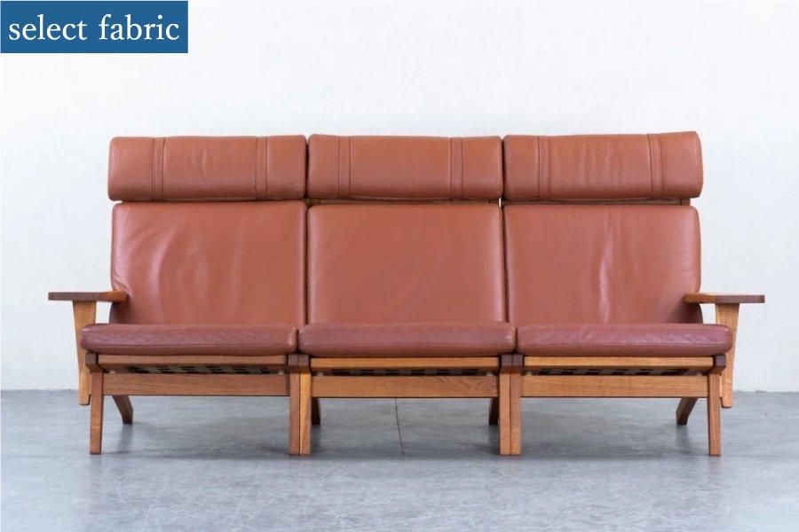 Hans J Wegner GE375 3シートソファ オーク | 北欧家具 haluta (ハルタ)