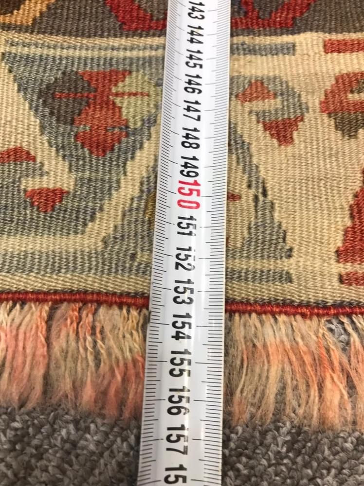 セミアンティークキリム/カイセリ/約154×108cm - 手織り絨毯＆キリム