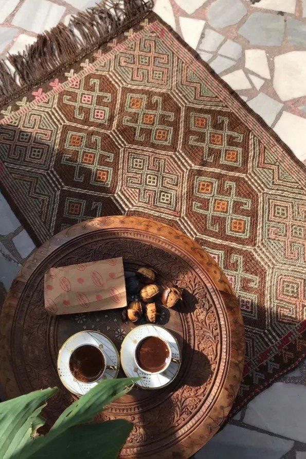 オールドキリム/トルコキリム・トロス山脈/ジジム織り約125×86cm