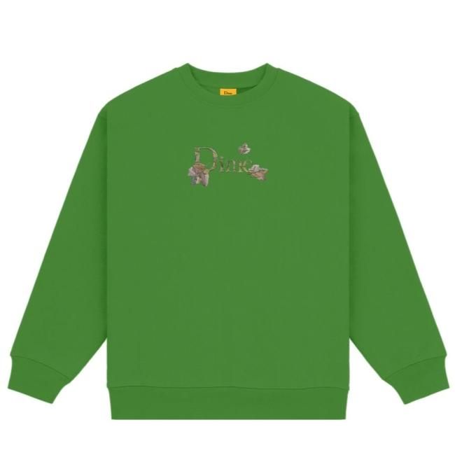 Dime CLASSIC LEAFY CREWNECK / GREEN (ダイム クルーネック