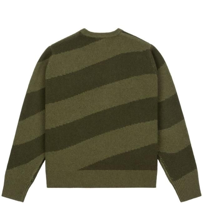 Dime BOVINE WOOL KNIT / ARMY (ダイム ニット/セーター) - HORRIBLE'S