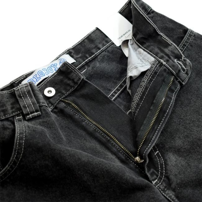 POLAR Big Boy Jeans / SILVER BLACK (ポーラー ビッグボーイ/デニム