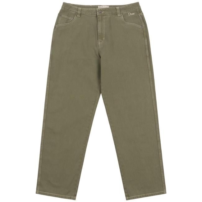 Dime RELAXED DENIM PANTS / GREEN WASHED (ダイム デニムパンツ