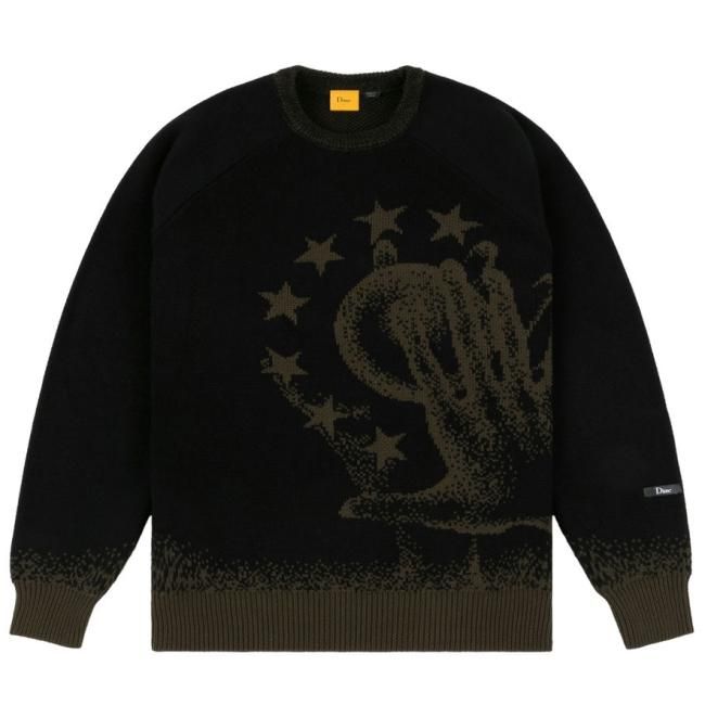 Dime DYSON KNIT / BLACK (ダイム ニット/セーター) - HORRIBLE'S