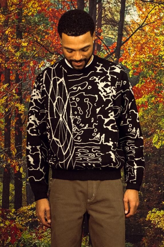 QUASI PROXY SWEATER / BLACK (クアジ ニットセーター) - HORRIBLE'S