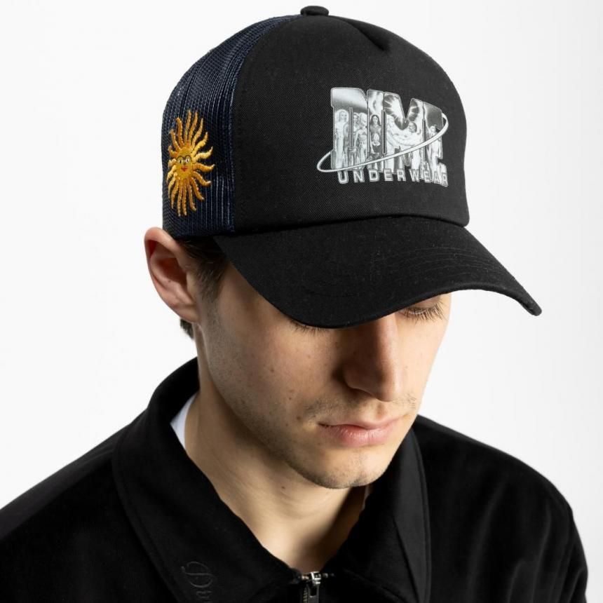Dime Cosmic Trucker Cap / Black (ダイム トラッカー/メッシュ