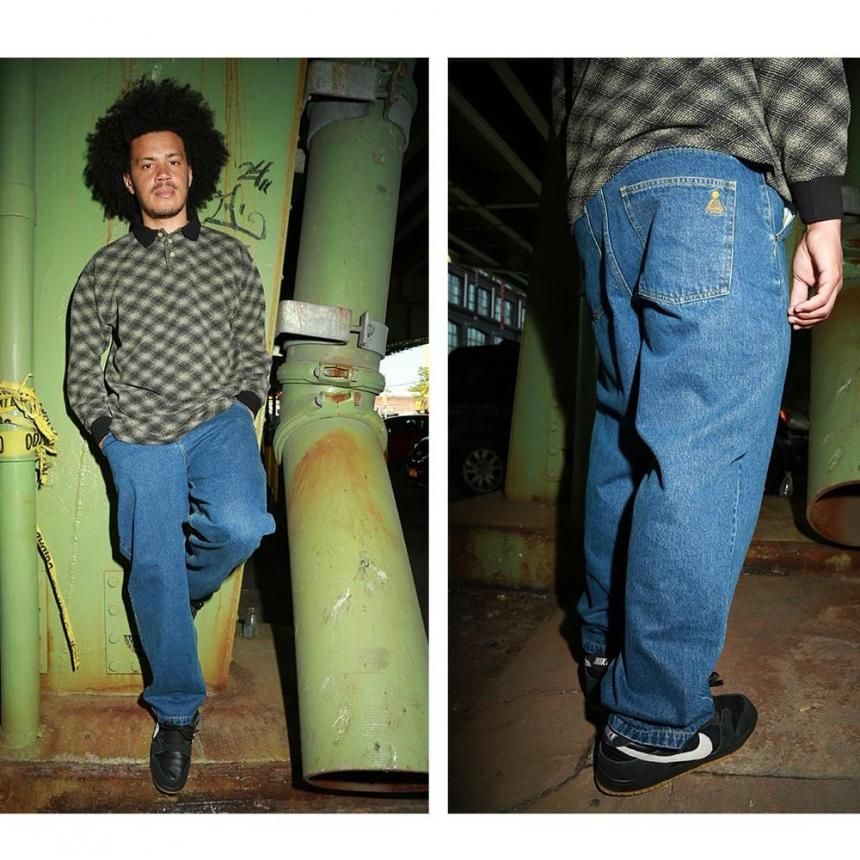 THEORIES SCRIBBLE JEANS / WASHED BLUE（セオリーズ デニムパンツ