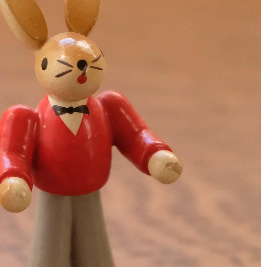 うさぎの楽隊 4個セット／ドイツ - チャルカお買いものサイト／CHARKHA