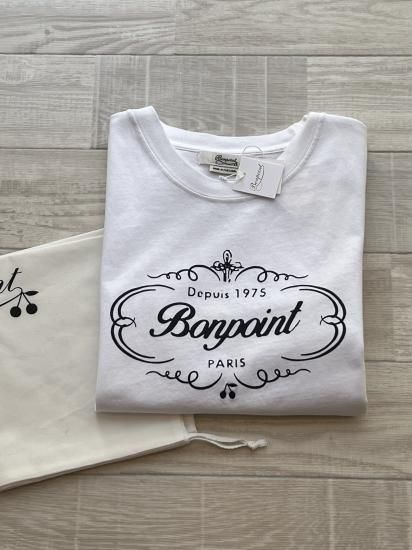 Bonpoint 2021 SS ボンポワン ヘリテージロゴ ユニセックス Tシャツ