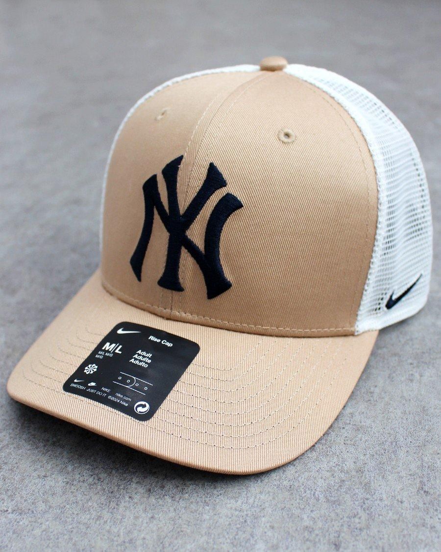 NIKE MLB New York Yankees Trucker Snapback Cap - Khaki ナイキ
