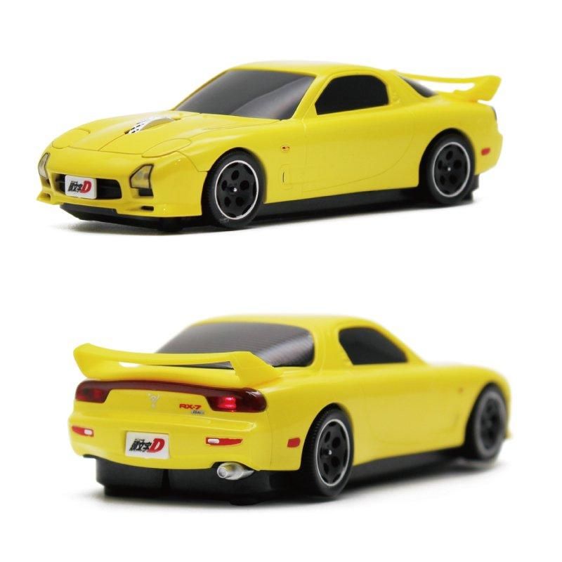無線マウス マツダ RX-7 (FD3S型) 『頭文字D』高橋啓介 18巻版 mazda