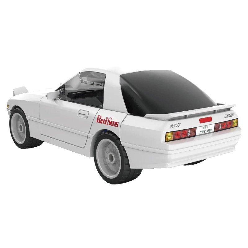 CaDA ブロック Initial D 1:35 Mazda RX-7 FC3S C55016W 頭文字D