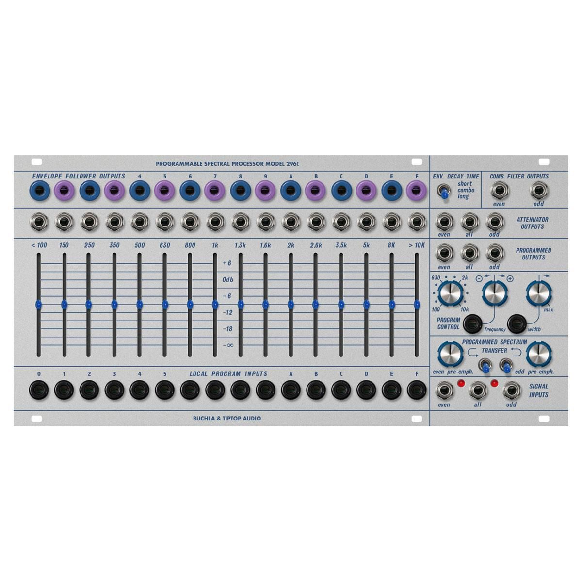 Buchla & Tiptop Audio | Model 296t Programmable Spectral Processor