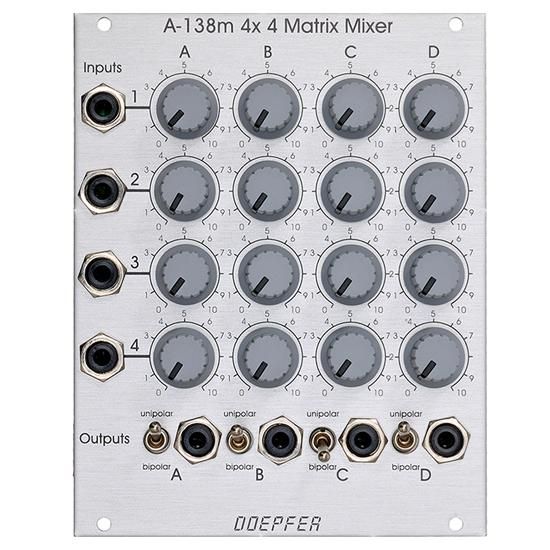 Doepfer A-138M 4 x 4 Matrix Mixer | ユーロラック・モジュラーシンセ