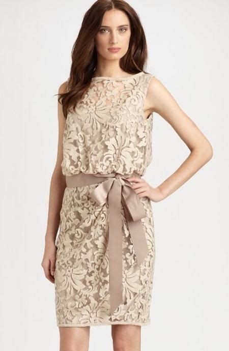 US8サイズ即発送【SALE】ウエストリボン ふんわりレースワンピース