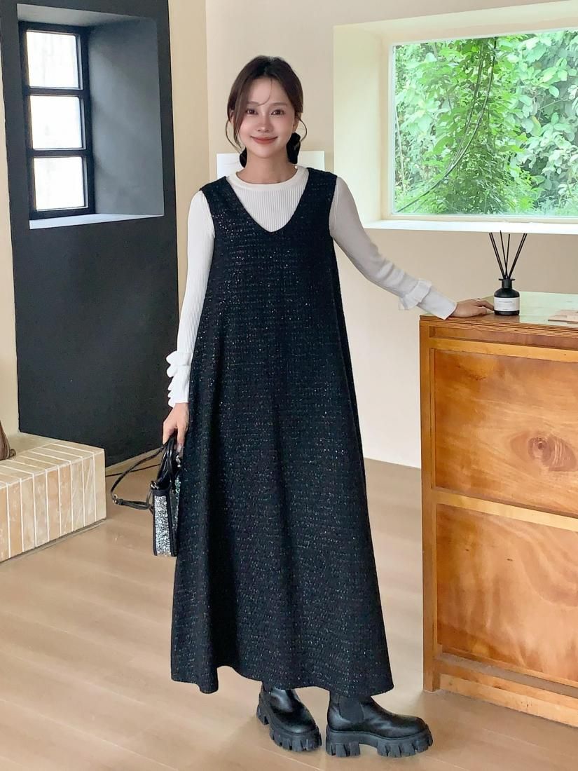 CHRISTELLE LAME TWEED DRESS - BIRTHDAY BASH