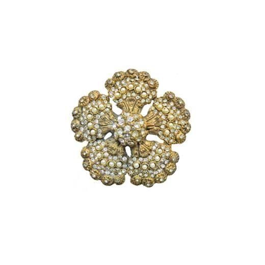 カドロ・美しく煌めくクラシカルなヴィンテージブローチ｜ Daisy BonBon
