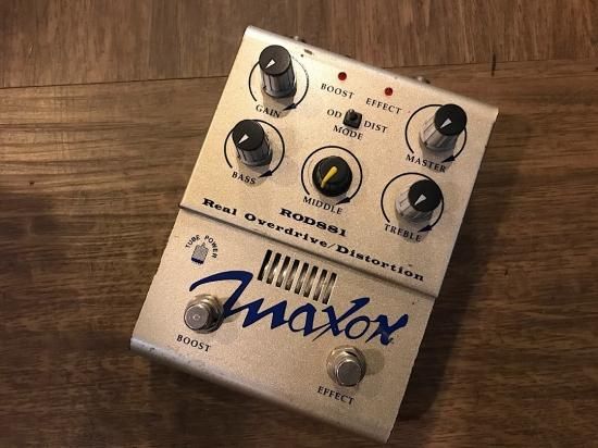 MAXON ROD-881 真空管内蔵のオーバードライブ／ディストーション