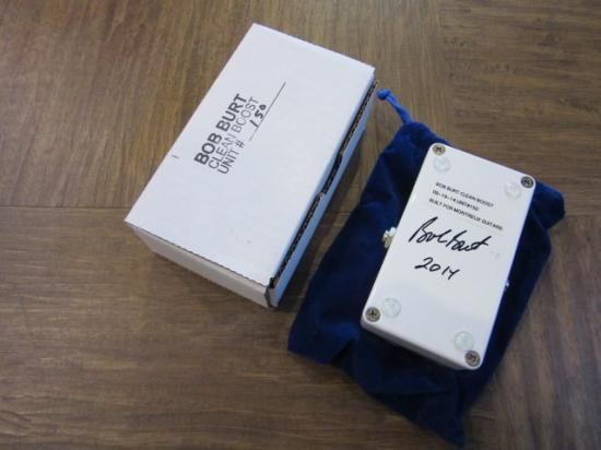 BOB BURT CLEAN BOOST 原音に忠実に+20dbのクリーンブーストが出来る