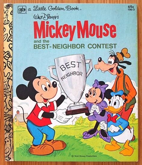 英語〉Walt Disney's MICKEY MOUSE and the Best-neighbor contest -a