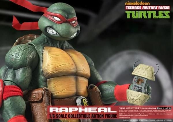 送料無料 1/6 DreamEX Ninja Turtles Raphael ティーンエイジ