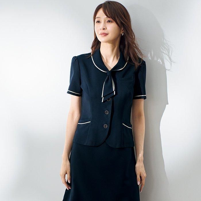 26605（ジョア）enjoie オーバーブラウス 華やぎコンシェルジュ 制服