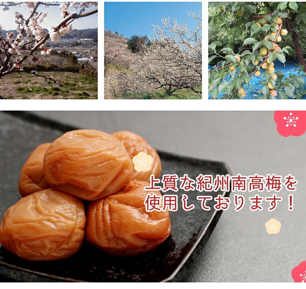 A-1]あまちゃづる入 みなべの梅 400g～500g - プラムレディ - 紀州産南