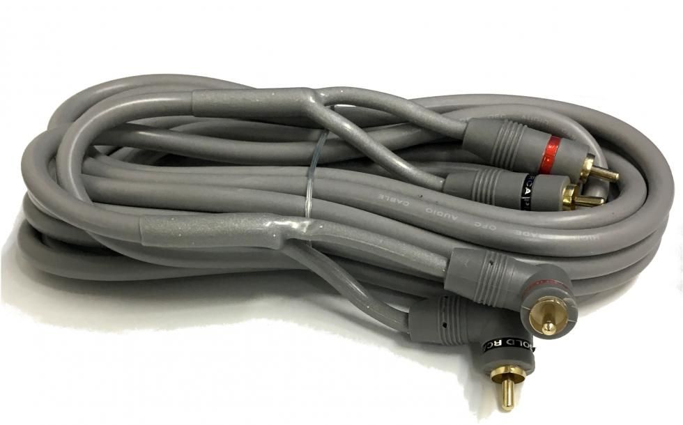 RCAオーディオケーブル 編組シールド RCA シールドケーブル