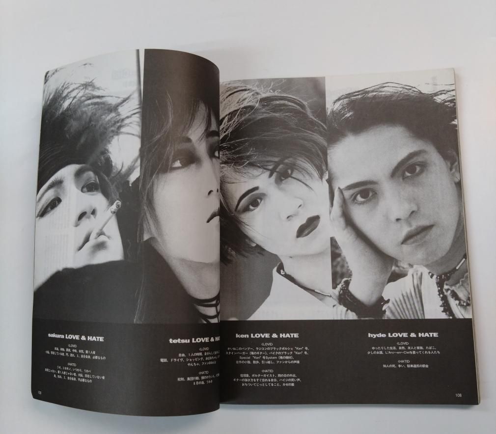 ロック・イット No.15 BUCK TICK / L'Arc-en-Ciel ラルクアンシエル8頁