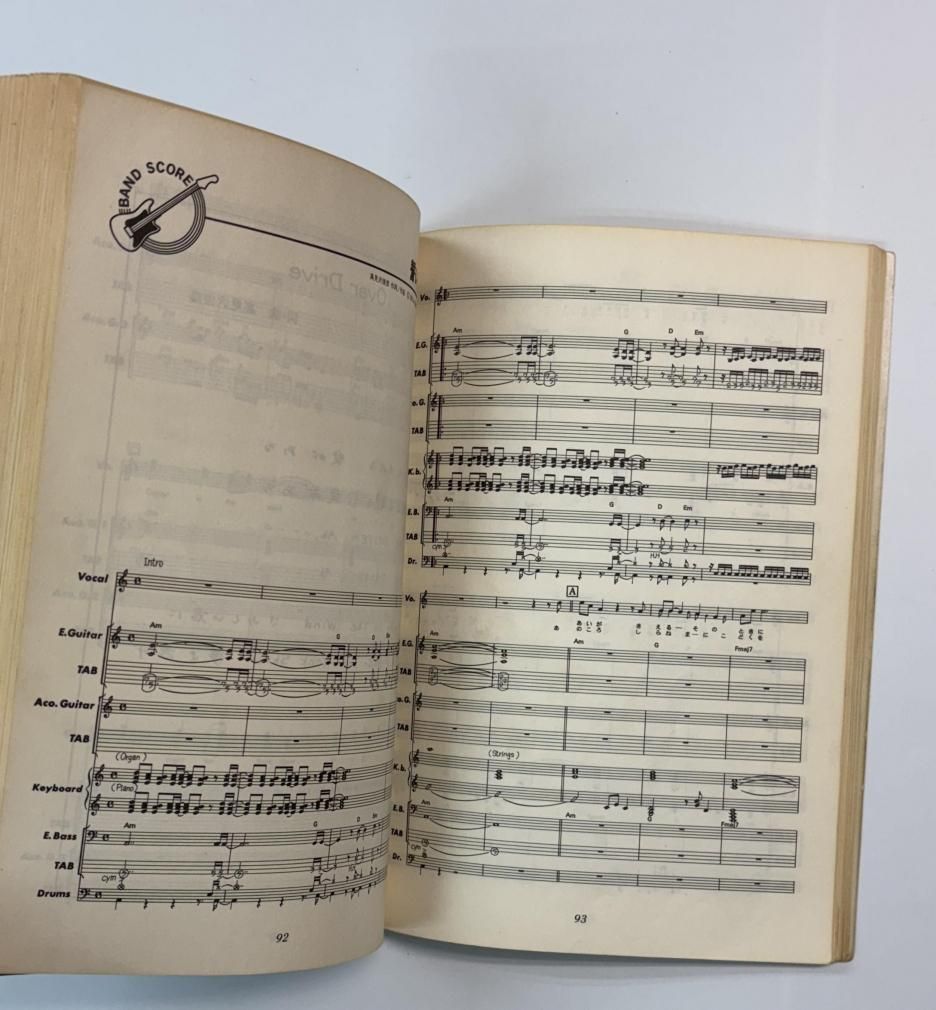 ALFEE バンドスコア アルフィー・スーパー・セレクション2 14曲 ギター