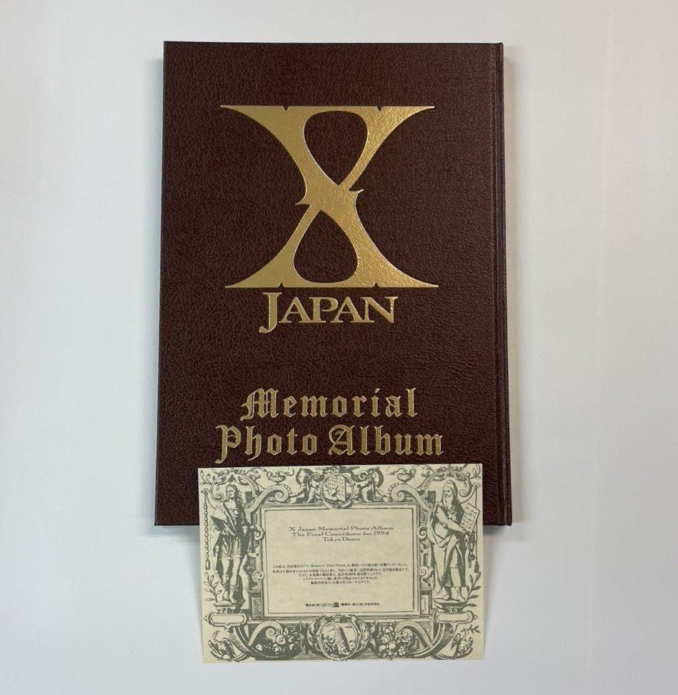 X JAPAN 限定写真集 Memorial Photo Album 2冊組 ケース付 1994年初版