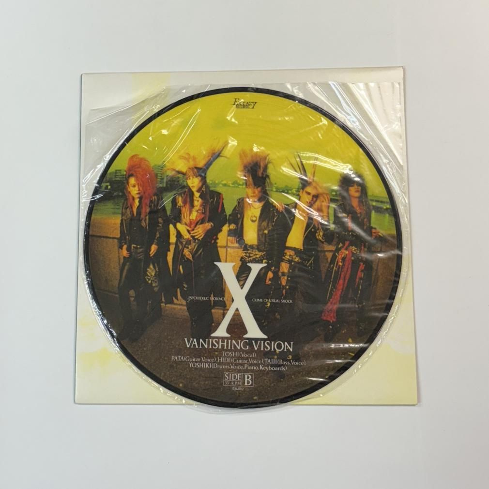 X JAPAN エックス ピクチャー盤レコード VANISHING VISION 5000枚限定