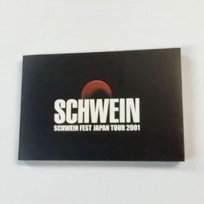 SCHWEIN 櫻井敦司 今井寿 写真集 SCHWEIN FEST JAPAN TOUR 2001 LIVE