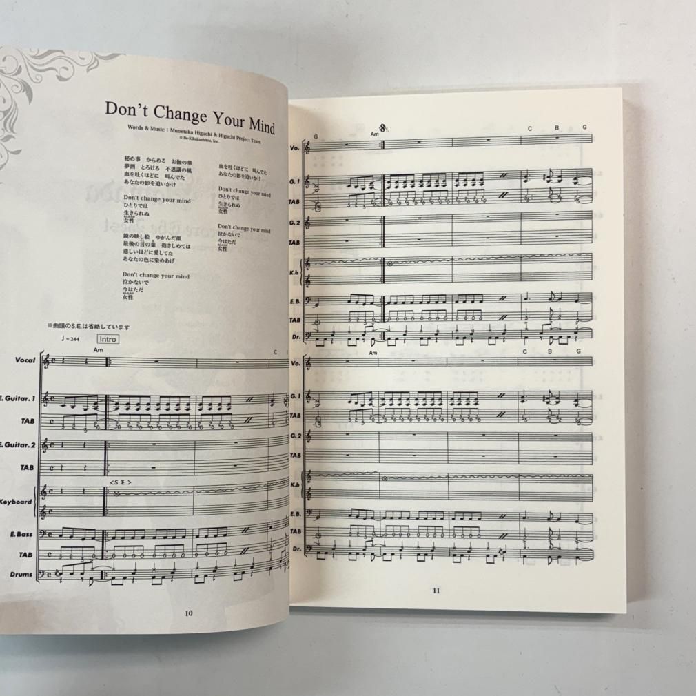 浜田麻里 バンドスコア The Best 30th Anniversary Fan's Selection 16