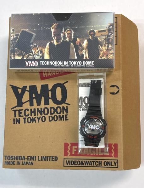 YMOオリジナル・ウォッチ Yellow Magic Orchestra TECHNODON IN TOKYO