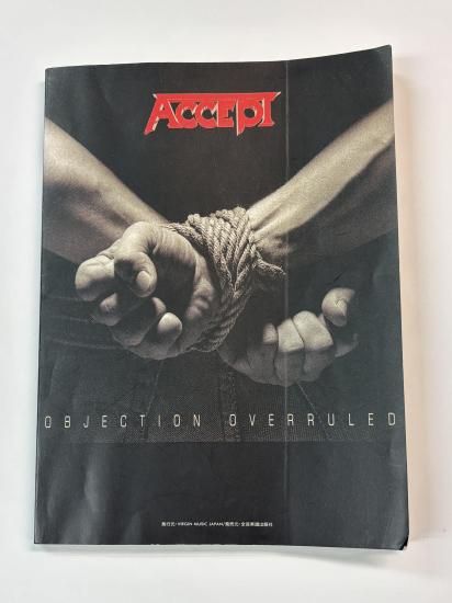 アクセプト バンドスコア ACCEPT Objection Overruled オブジェ