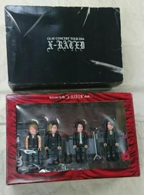 GLAY 「X-RATED フィギュア」 ツアー2004 オフィシャル・グッズ